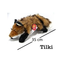 Tilki Figürlü Peluş Köpek Oyuncağı