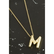 M - 687 - Harfli Balon - Nazblsmm - Kolye Sarı