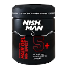 Nishman Gum Effect 5+ Ultra Sert Sakız Jöle Burberry Parfüm Kokulu 750 ML
