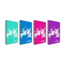 Faber Castell Pp Kapak Knights Canlı Sp. Defter 80 Yp Kareli