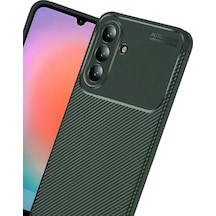 Newface Samsung Galaxy A57 5g Auto Focus Karbon Kapak - Koyu Yeşil
