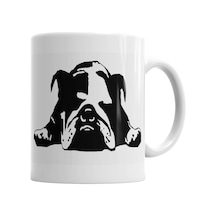 Bulldog Kupa Bardak Porselen No35481 Karışık