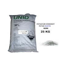 Potas Kostik 25 KG Koh Humik Asit Ve Sabun Yapımında Kullanılan