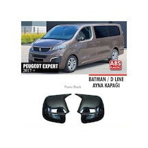 Peugeot Expert Yarasa Batman Ayna Kapağı Piano Black 2017+