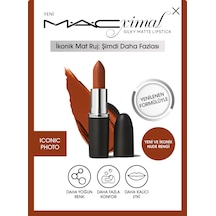 Mac M A Cximal Silky Matte Lipstick Nemlendirme Etkili Yoğun Renk Sağlayan Ruj - Iconic Photo Iconic Photo 685