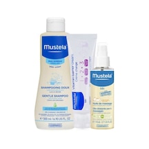 Mustela Günlük Set | Şampuan - Masaj Yağı - Pişik Kremi