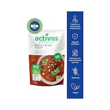 OTS Organik Organik Kinoalı Acılı Fasulye Çorbası 400g (Organik Sertifikalı, Pestisit Analizli)