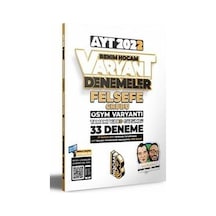 Ayt Felsefe Grubu Varyant 33 Deneme 2022 - Benim Hocam Yayınları
