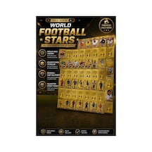 Cantex Tech Futbolcu Oyun Karti 55 Adet Gold Series Pocket Esnek Kırılmaz Parlak Kart
