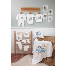 Bebeqon Unisex Bebek Ekru 11 Li Hastane Çıkışı Bbqn1091 Ekru