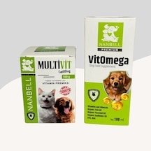 Nanbell Köpekler İçin Vitamin Seti 2li Paket