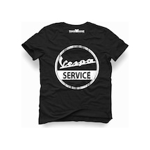 Tshirthane Vespa Service Tişört Erkek Tshirt Tshirthane Vespa Service Tişört Erkek Tshirt