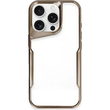 Newface Apple İphone 16 Pro Kılıf Boyi Silikon Kapak - Desert Çöl