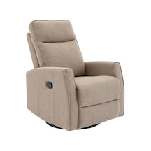 Torino Döner Ve Sallanır Mekanizmalı Baba Ve Tv Koltuğu-vizon 75x94x102 Cm Vizon