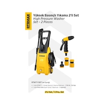 Rtrmax RTM711SET Yüksek Basınçlı Yıkama + Sprey Tabancası 2'li Set
