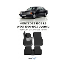 OtoCraft Mercedes 190e 1.8 W201 1990-1993 Araca Özel 3d Havuzlu Eva Paspas Tam Set 5 Parça