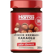 Şeker İlavesiz Kakaolu Fındık Kreması 350 Gr