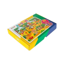 80 Parça Yer Puzzle – Hayvanat Bahçesi