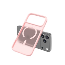 Apple İphone 17 Pro/18 Pro Jota Magsafe Kapak Pembe