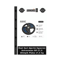Özel Seri Ağırlık Egzersiz Antrenman Op-17,5 Olimpik Plaka 17,5 Kg