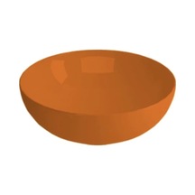 Newarc Tezgah Üstü Lavabo Parlak Turuncu 5010-o