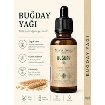 Minia Bahçe Bitki Ve Sanat Atölyesi Buğday Ruşeymi Yağı Soğuk Sıkım Sabit Yağ 30 ML