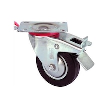 Mey İthalat Fivestar Döner Frenli Servis Tekeri 80 Mm Çok Renkli
