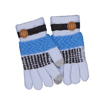 Kitti-Akal Tekstil Kitti Erkek Çocuk 4-8 Yaş Örme Eldiven Çok Renkli