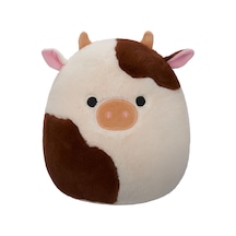 Squishmallows Fuzzamallows İnek Ronnie 30 Cm Cr09321 Çok Renkli
