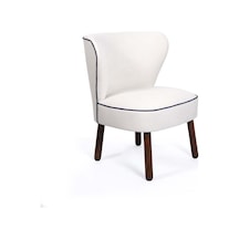 Marine Tekli Koltuk - Beyaz