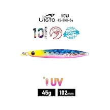 Jig, Zoka, Suni Yem, Glow Uv Metal Jig, 45gr 10cm Jıgto Nova-45