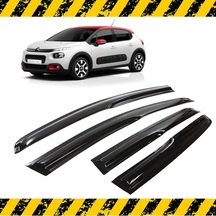 Citroen C3 Mügen Cam Rüzgarlığı 2017 Sonrası 4 Lü N11.2840