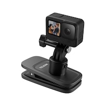 Aksiyon Kameralar İçin Manyetik Sırt Çantası Klipsi Gopro, Osmo Action Ve Insta360 Uyumlu