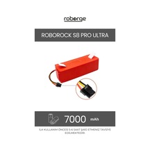 Roborock S8 Pro Ultra Robot Süpürge Uyumlu Batarya 7000 Mah - Muadil Ürün