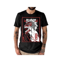 Noıssey Kırmızı Etiket Galashop Bleach Ichigo Hollow Unisex T-shirt 17903 Siyah