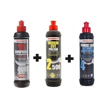Menzerna Yeni 400 2500 Powerlock Pasta ve Boya Koruma Seti 250 ML
