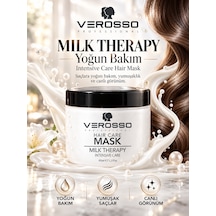 Verosso Milk Therapy Süt Proteini İçeren Yoğun Saç Bakım Maskesi 450 Ml