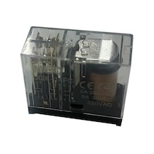 220V Ac 5A Çift Kontak 8 Pin Miyatür Röle