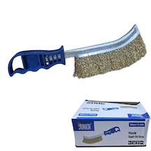 Junior 260mm Plastik Saplı Tel Fırça 12 Adet