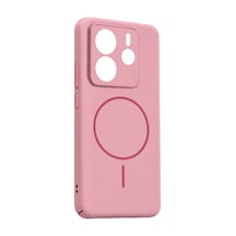 Xiaomi Redmi Note 14 4g Mika Pc Magsafe Kapak - Pembe Evimdeyokyok