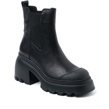 Sıyah Bot Kadın Tu-5132 101-b John May Siyah Null Siyah