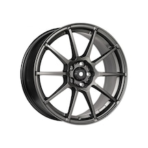 4 108 15 6.5 Et25 Ch65.1 Matt Gun Metal Snc1103