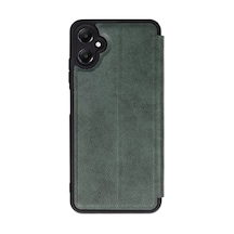 Newface Samsung Galaxy A05 Kılıf Flip Cover - Koyu Yeşil