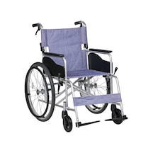 Semei Katalanabilir Frenli Tekerlekli Sandalye Mor