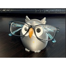 Baykuş Tasarımlı Gözlük Standı Dekoratif Gözlük Tutucu & Organizer - Owl Glasses Holder No Ams Needed Diğer