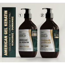 Bio Keratin Gold Kokusuz Dumansız 2'li Jel Keratin Seti