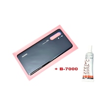 P30 Pro Arka Kapak Batarya Pil Kapağı Cam+b-7000 Siyah