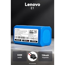 Lenovo E1 3200mah Robot Süpürge Bataryası K.k