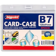 Bigpoint Kilitli Kart Poşeti Yatay B7 128x91mm X 10 Adet