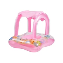 Gölgelikli Bebe Flotoru Pembe